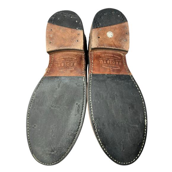 Bed Stu Women’s Eden Grey Distressed Slip On Loafer Size US 9 - Picture 9 of 11